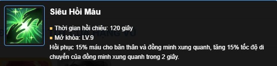 Cách chơi Hạng Vũ mang Siêu hồi máu dành cho người muốn hỗ trợ đồng đội và chống chịu