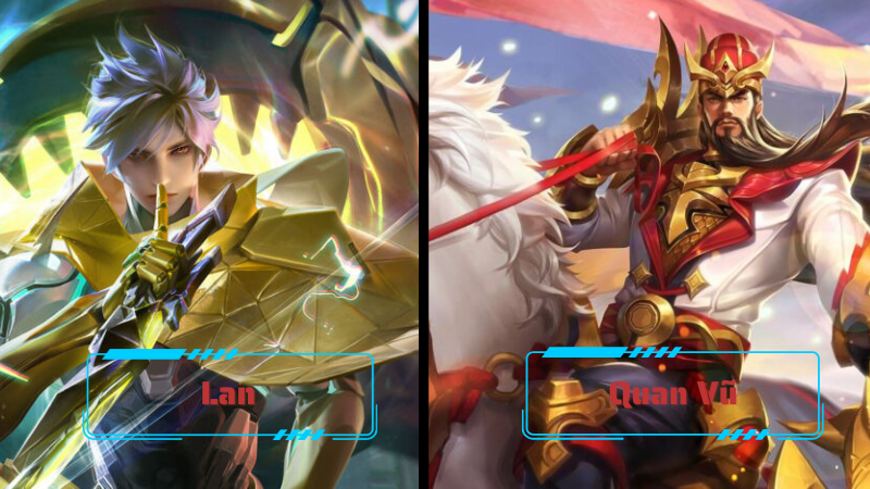 Lan và Quan Vũ bị Ngao Ẩn khắc chế
