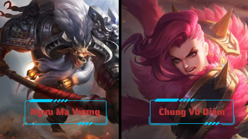 Ngưu Ma Vương và Chung Vô Diệm là đồng đội lý tưởng