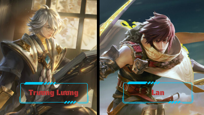 Trương Lương và Lan là hai tướng khắc chế Qua Á